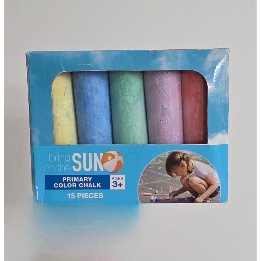 Giant Colored Chalk 15 Pieces